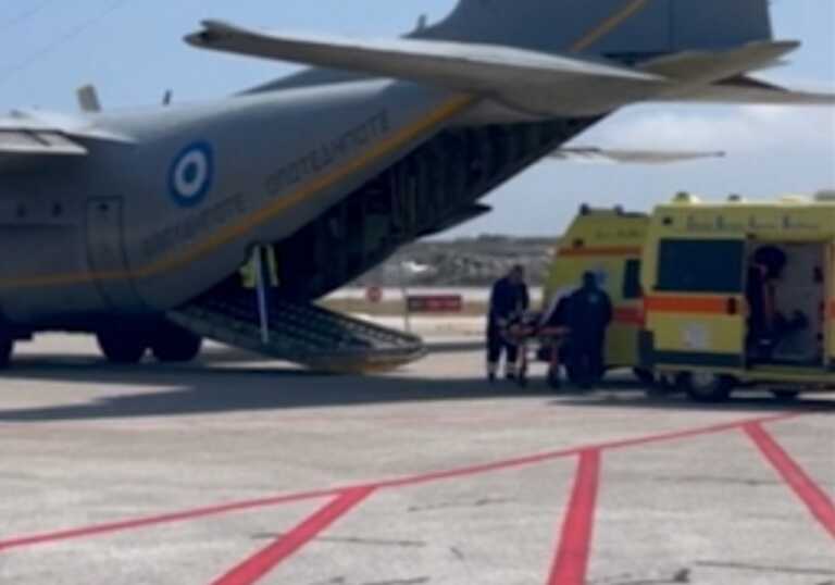 Θρίλερ με σοβαρό τραυματισμό εγκύου στην Μύκονο - Βίντεο από την αεροδιακομιδή της στην Αθήνα