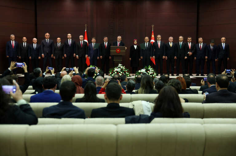 Αυτή είναι η νέα κυβέρνηση Ερντογάν - Όλα τα ονόματα