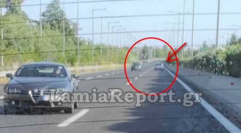 Αυτό είναι το αυτοκίνητο που μπήκε ανάποδα στην Αθηνών - Λαμίας και προκάλεσε τρόμο στους οδηγούς