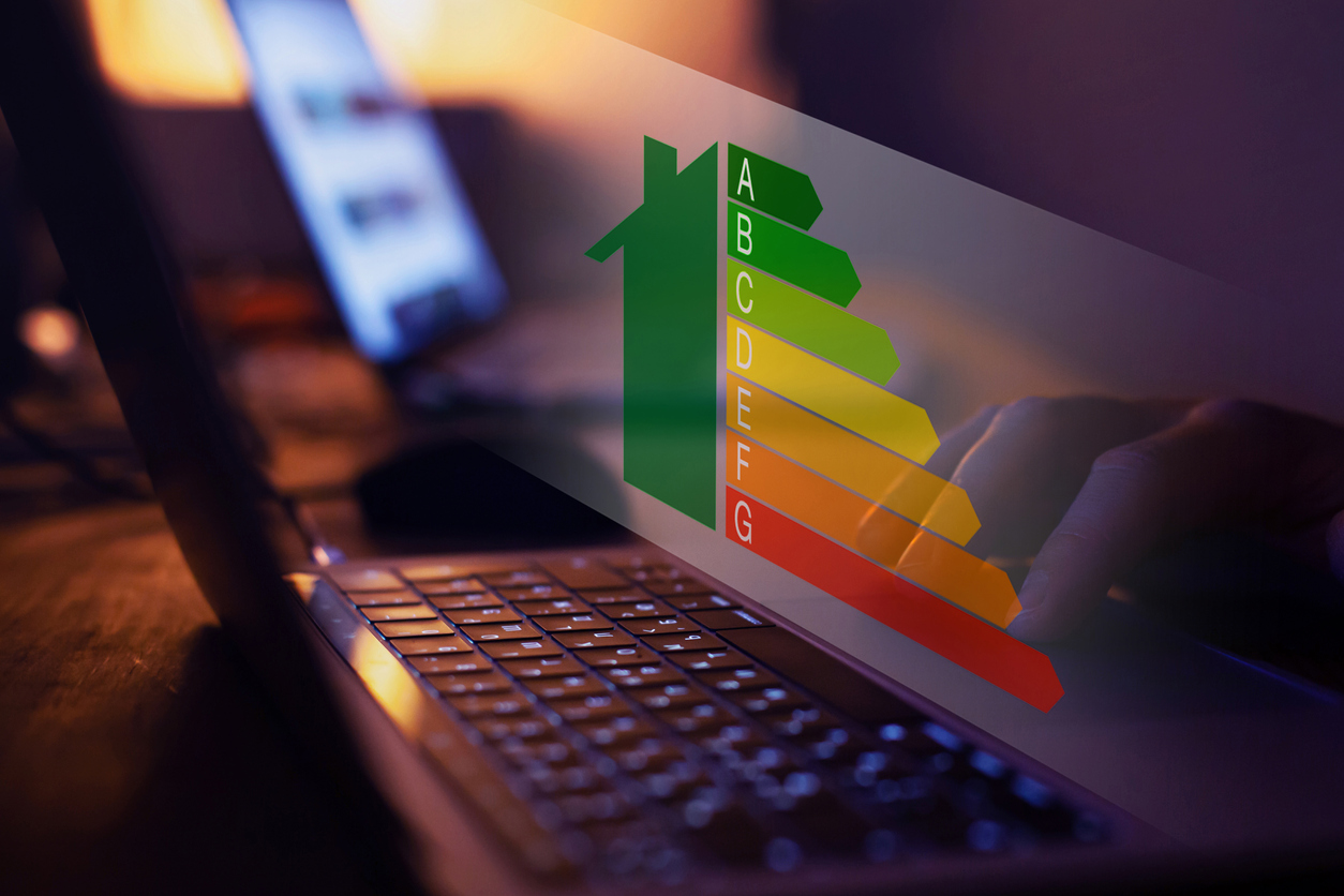 energy efficiency rating concept for real estate