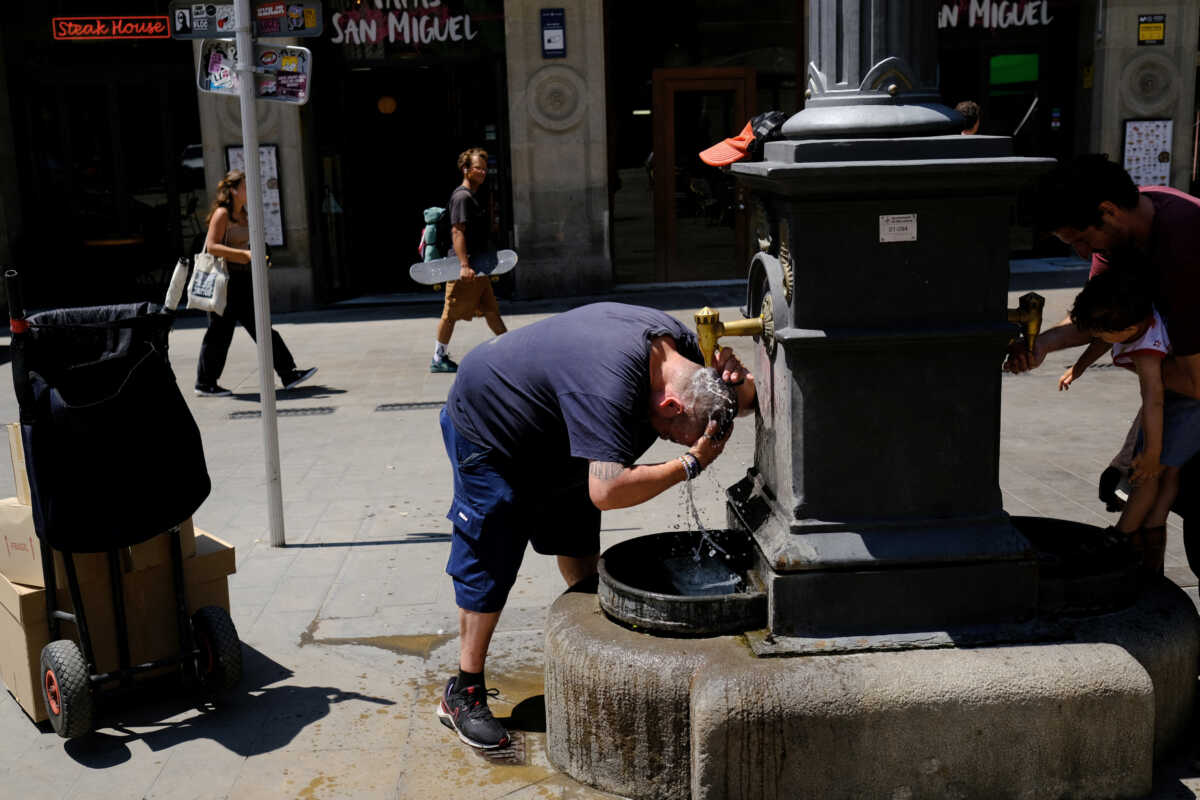 Καύσωνας: «Τρίζει» το ρεκόρ των 48,8 βαθμών Κελσίου στην Ευρώπη τις επόμενες ημέρες