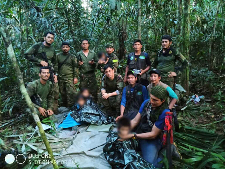 Εξιτήριο πήραν τα 4 παιδιά που επέζησαν 40 μέρες στη ζούγκλα της Αμαζονίας
