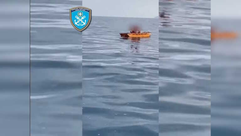 Βίντεο ντοκουμέντο από τη διάσωση των αγνοούμενων που χάθηκαν με βάρκα στη Χερσόνησο της Κρήτης