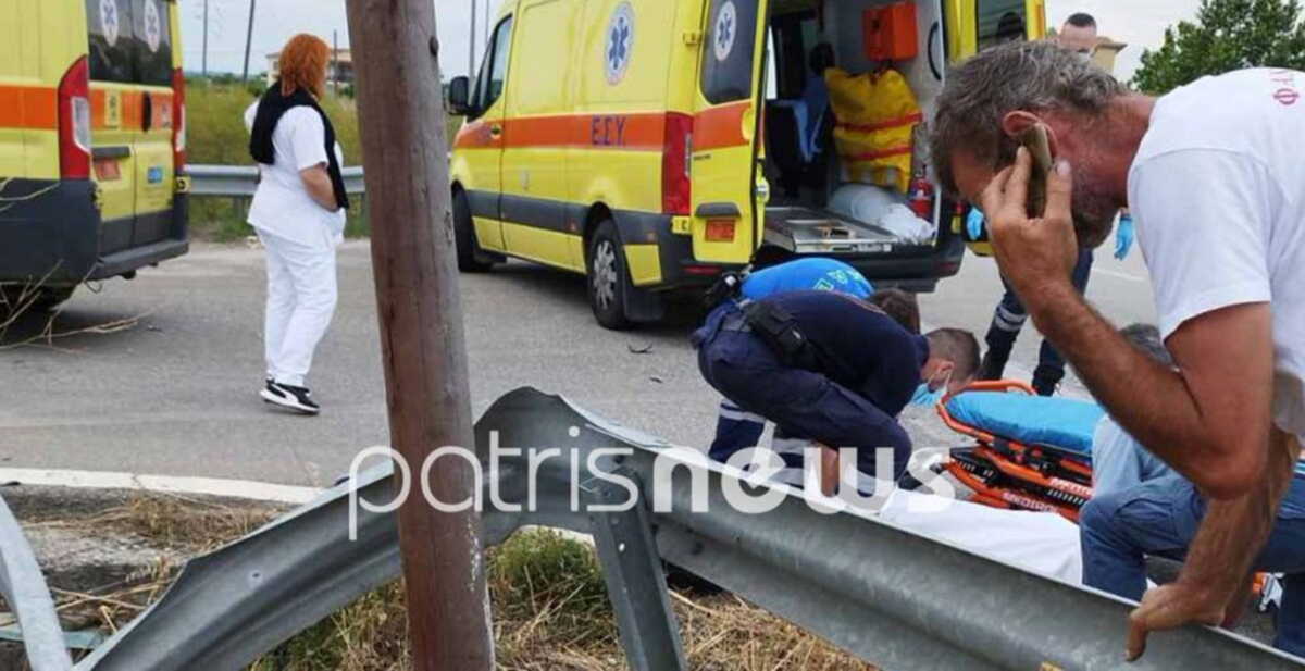 Ανδραβίδα: Τροχαίο με νεκρό 29χρονο – Αγωνιώδεις προσπάθειες διασωστών του ΕΚΑΒ να τον κρατήσουν στη ζωή