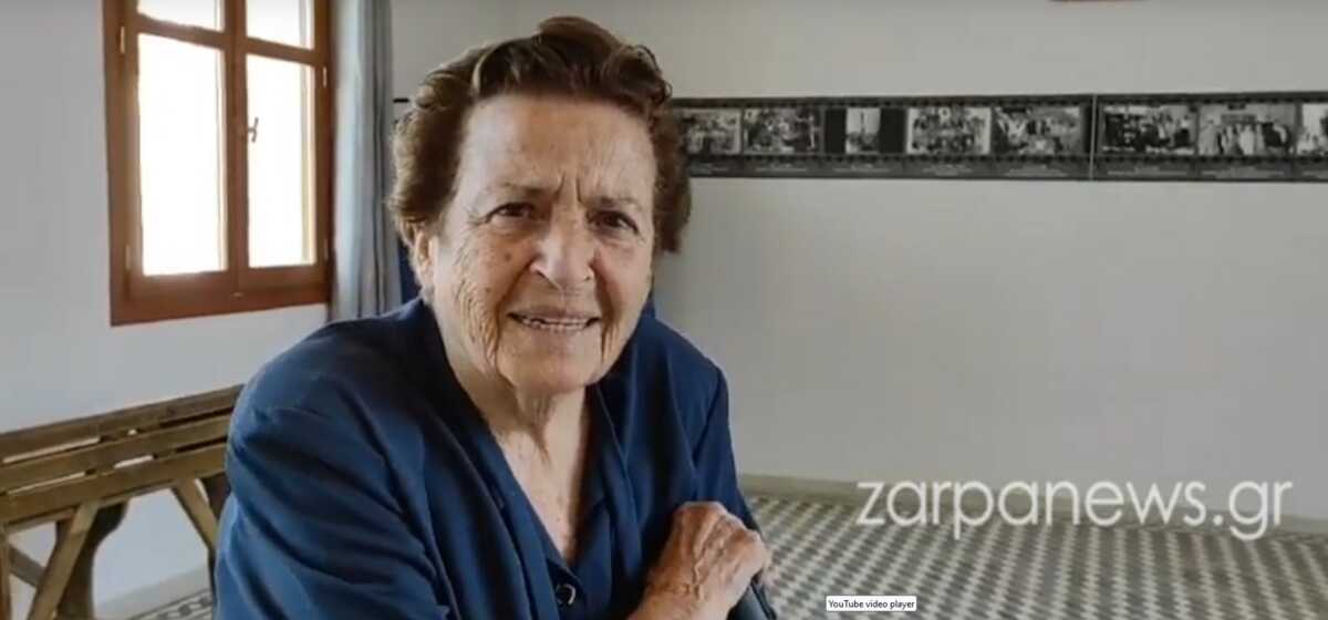 Εκλογές 2023 – Χανιά: Η μητέρα του Δημήτρη Καμπουράκη ψήφισε στα 91 της χρόνια