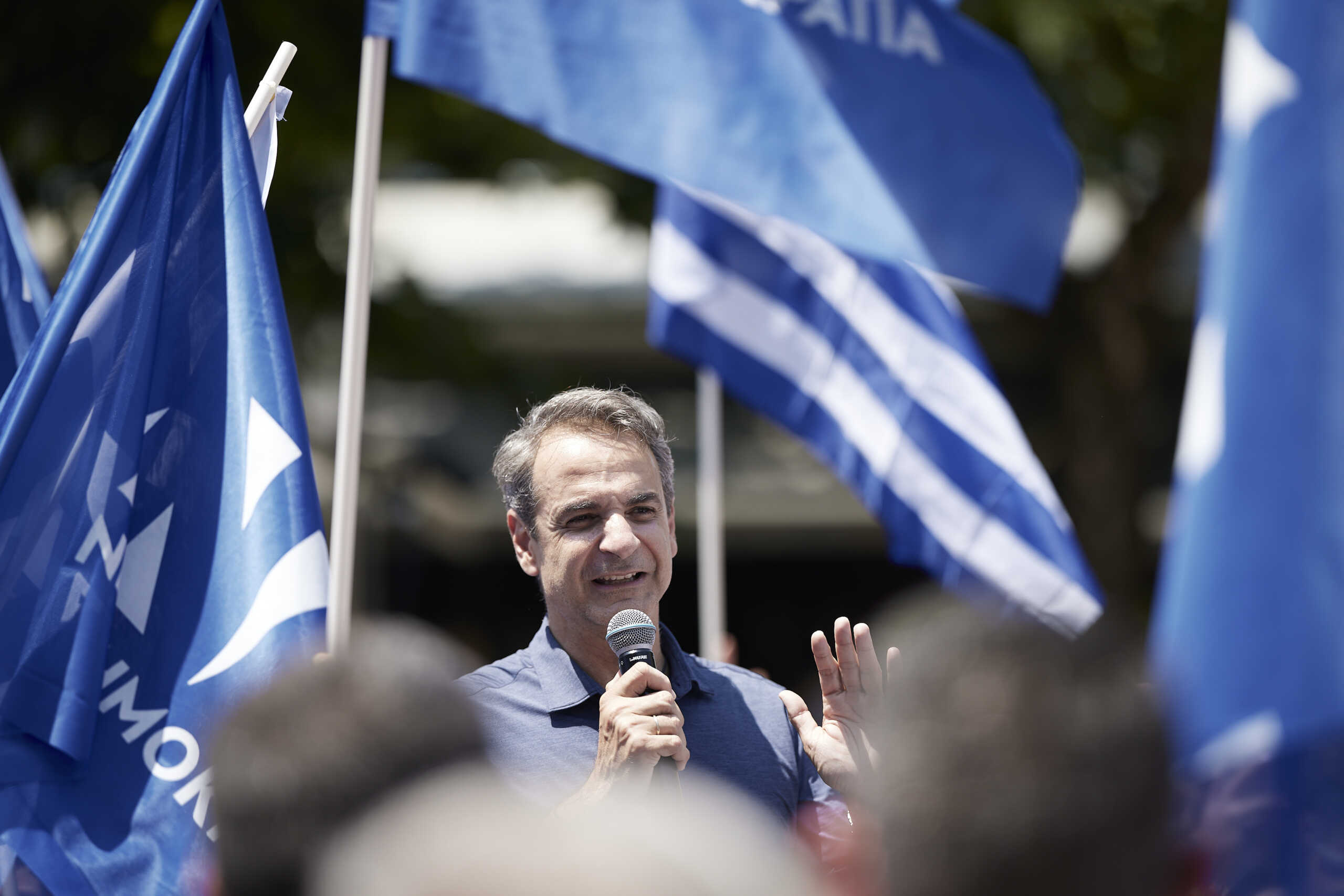 Εκλογές 2023 – Μητσοτάκης: Δέσμευσή μας η αύξηση μισθών και η μείωση φόρων