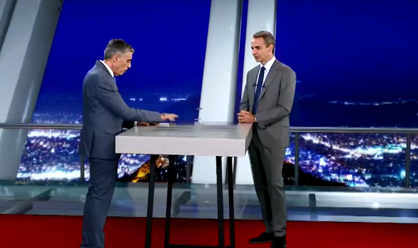 Elections 2023 – Kyriakos Mitsotakis: Interview with Nikos Evangeliato and “Live News”