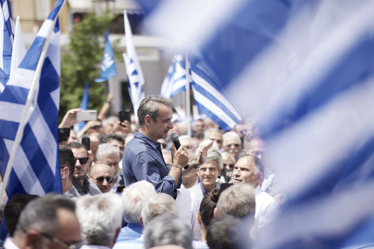 Εκλογές 2023 – Κυριάκος Μητσοτάκης: «Εδώ κατοικούν οι πραγματικοί Σπαρτιάτες»
