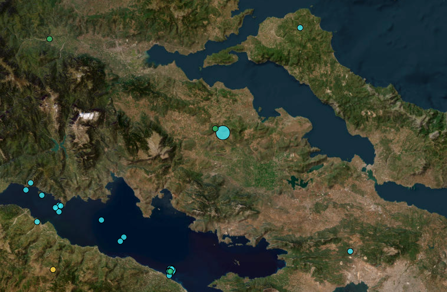 Σεισμός 4,8 Ρίχτερ στην Αταλάντη – Έγινε αισθητός στην Αττική