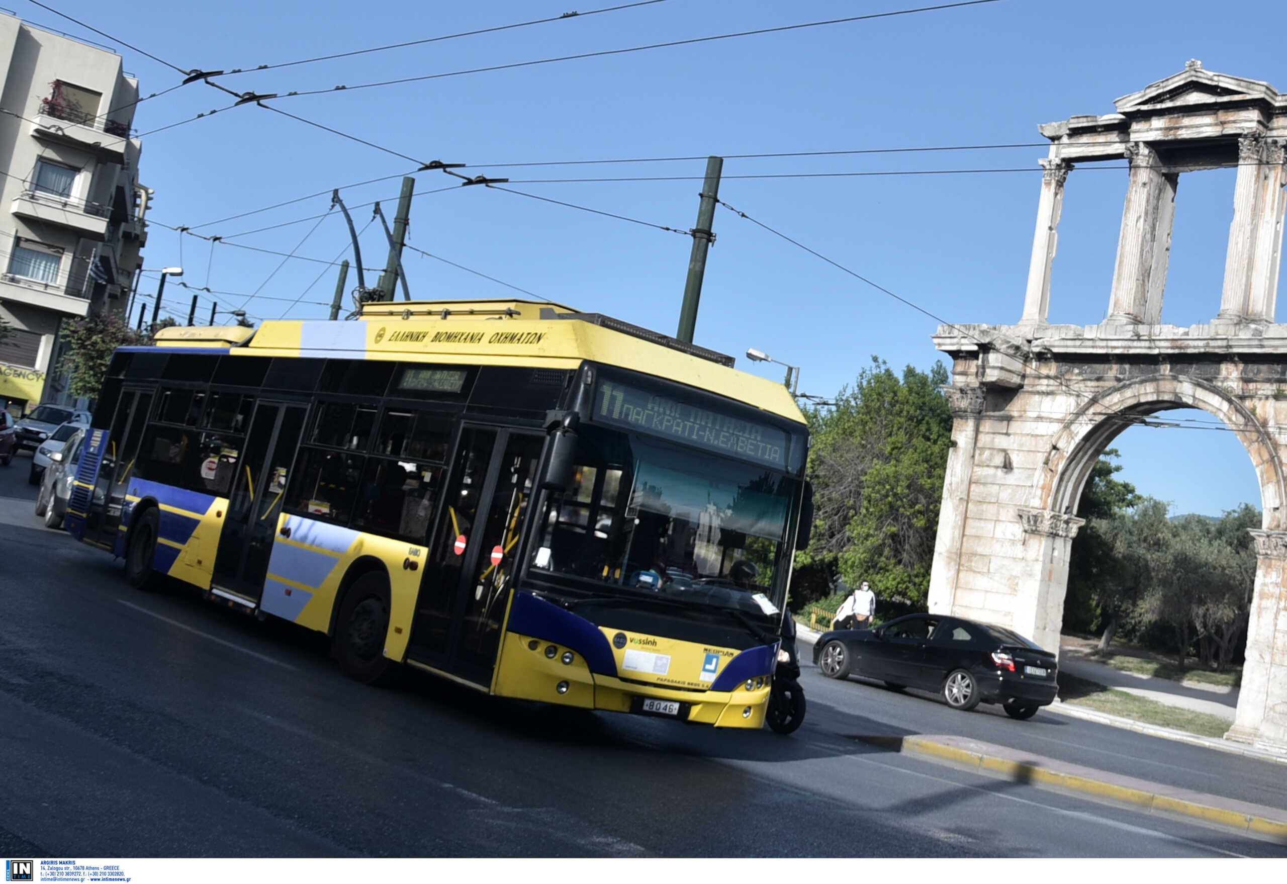 Τρόλεϊ: Στάση εργασίας σήμερα από τις 11 μέχρι τις 5