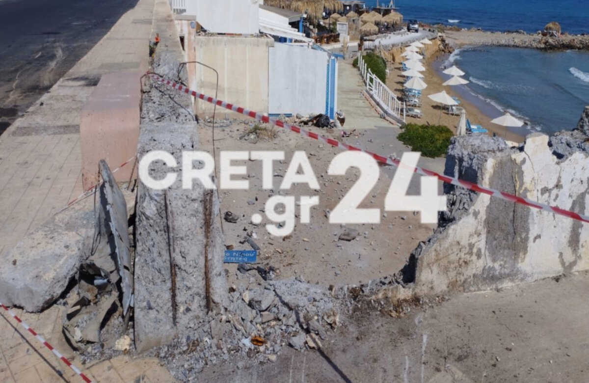 Ηράκλειο: Θλίψη από το θάνατο του 34χρονου Νεκτάριου σε τροχαίο – Εικόνες από το σημείο της τραγωδίας