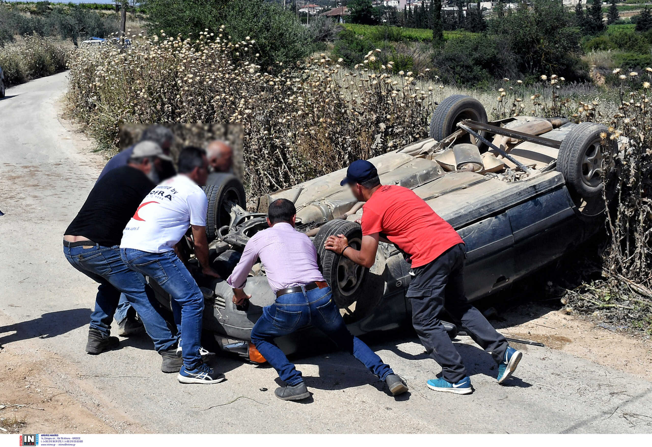 Κορινθία: Σκοτώθηκε σε τροχαίο στο Σπαθοβούνι εγκλωβισμένος σε αυτό το αυτοκίνητο