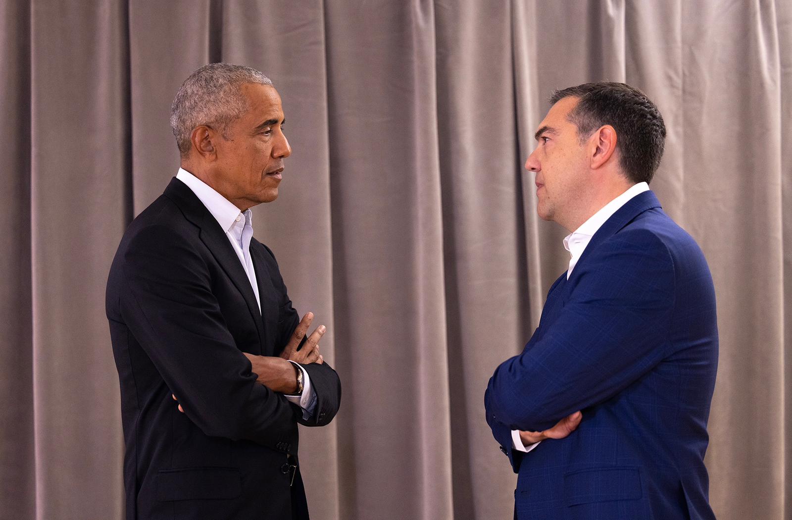 Τσίπρας: Με τον Μπαράκ Ομπάμα μιλήσαμε για τις κοινές μας αξίες