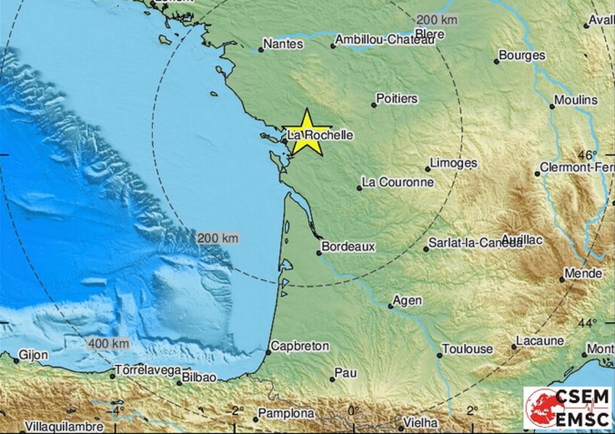 Σεισμός ταρακούνησε τη Γαλλία
