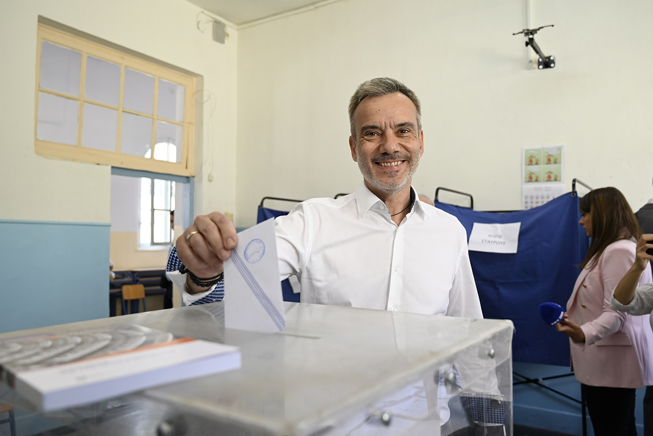 Εκλογές 2023 – Κωνσταντίνος Ζέρβας μετά την άσκηση του εκλογικού του δικαιώματος: «Έχω έναν φάκελο έτοιμο για κάθε καινούριο υπουργό»