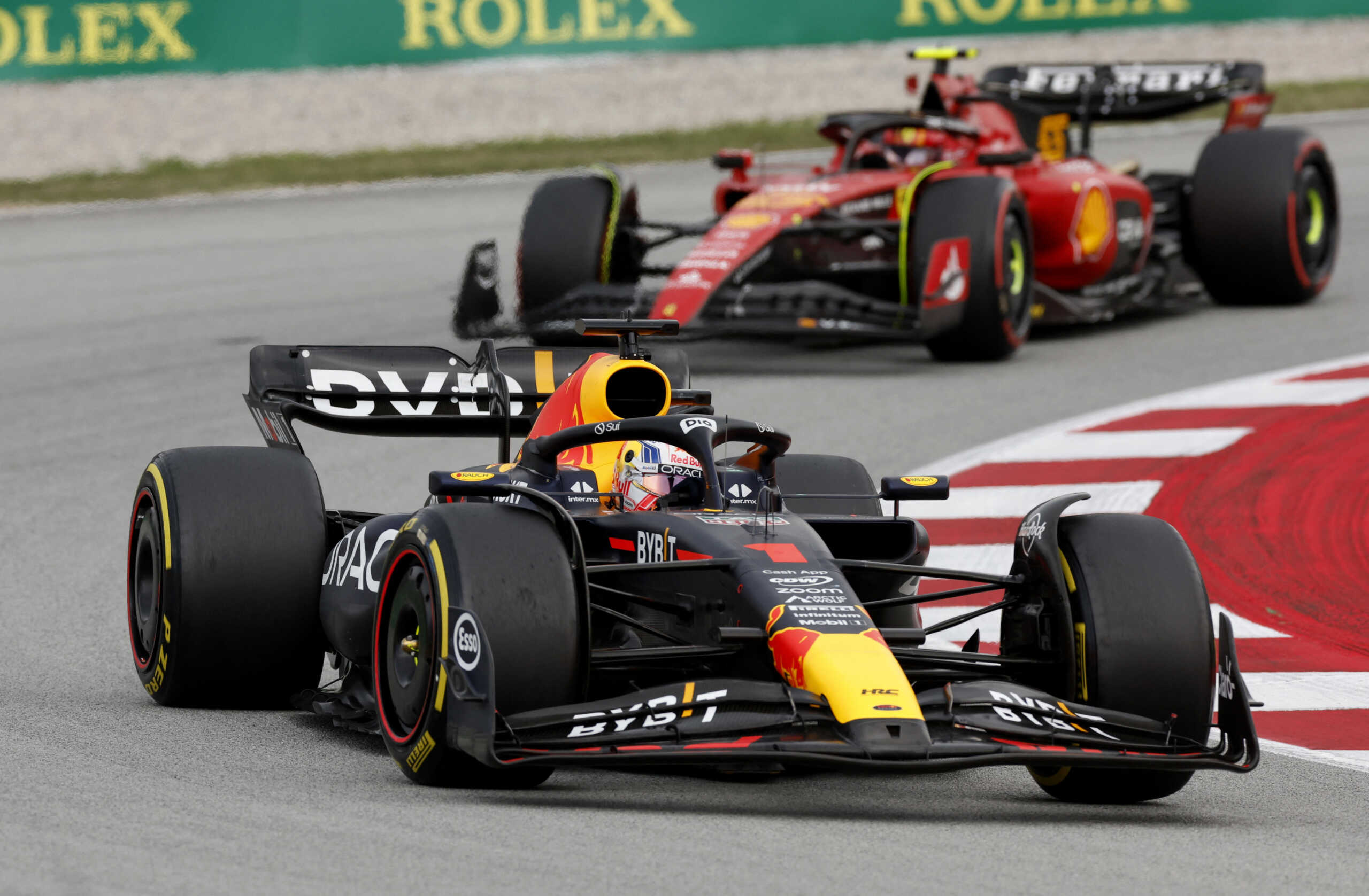 Formula One F1 - Spanish Grand Prix - Circuit de Barcelona-Catalunya, Barcelona, Spain - June 4, 2023 Red Bull's Max Verstappen in action during the race REUTERS