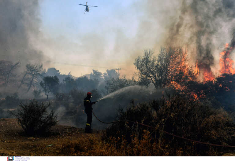 Μάχη με τις φλόγες σε όλα τα μέτωπα - Αναζωπυρώσεις σε Δερβενοχώρια, Λουτράκι και Μέγαρα