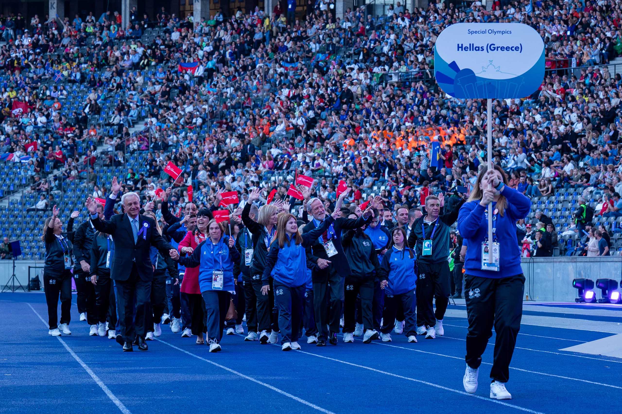 Δυναμική επιστροφή της Ελληνικής Αποστολής από τους Παγκόσμιους Αγώνες Special Olympics «Berlin 2023»