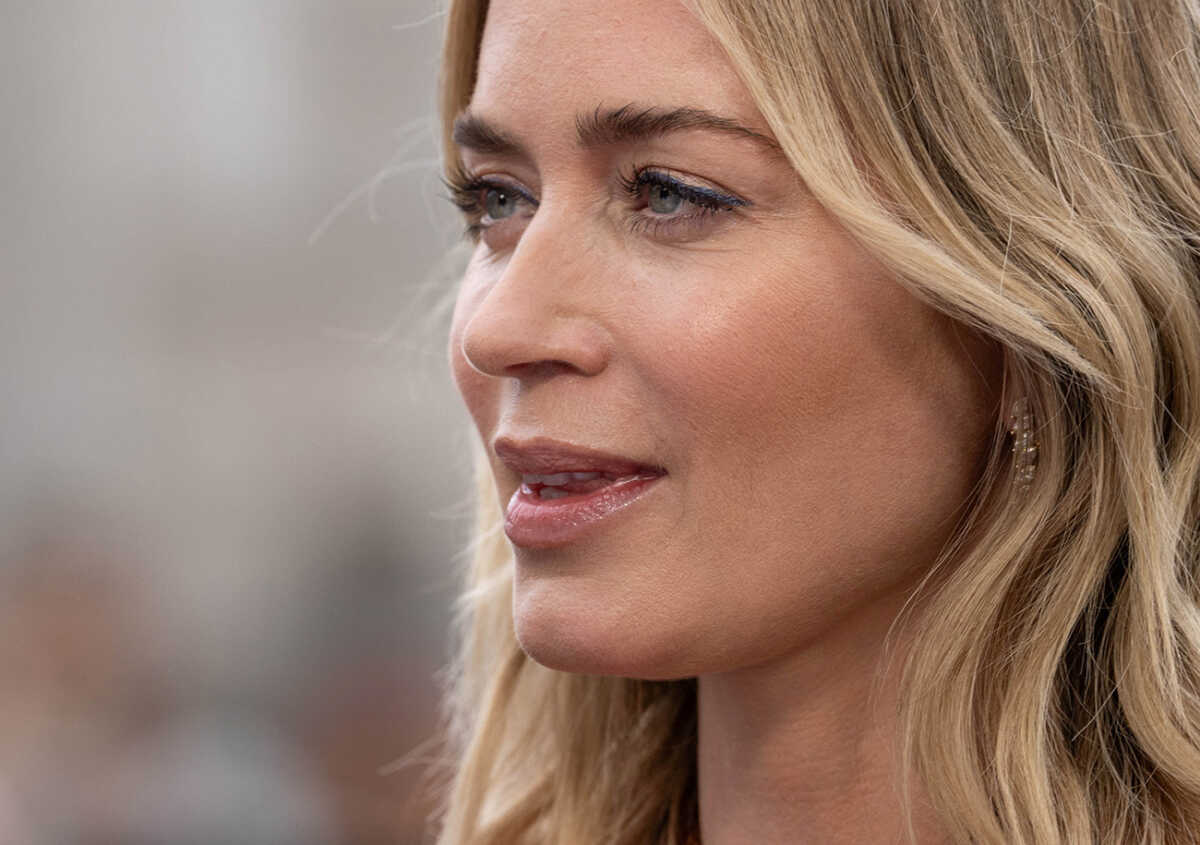 Cast member Emily Blunt attends a photo call for "Oppenheimer" in London, Britain, July 12, 2023. REUTERS