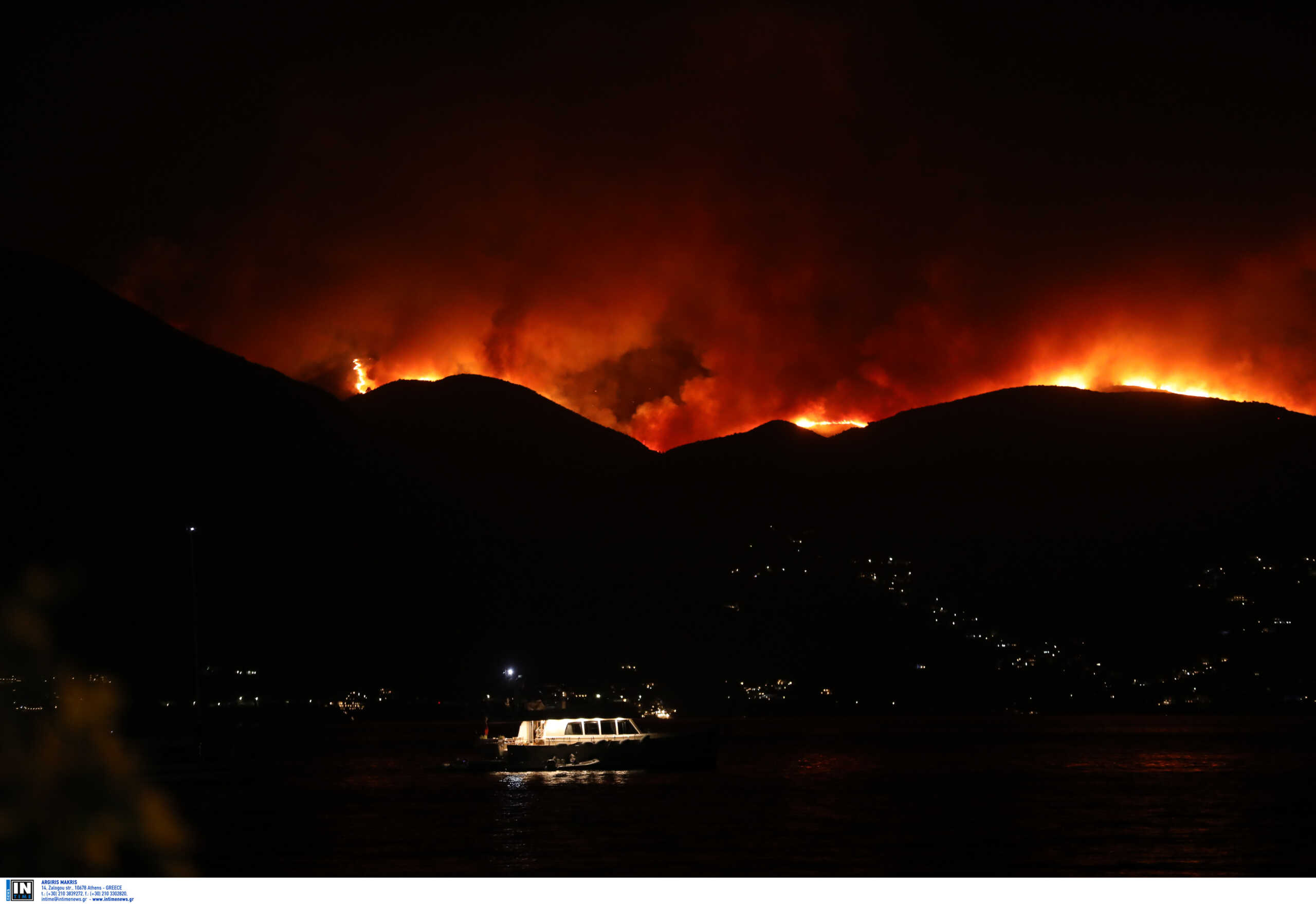 Κέρκυρα: Απαγόρευση κυκλοφορίας τη Δευτέρα σε 4 περιοχές του νησιού λόγω κινδύνου πυρκαγιάς