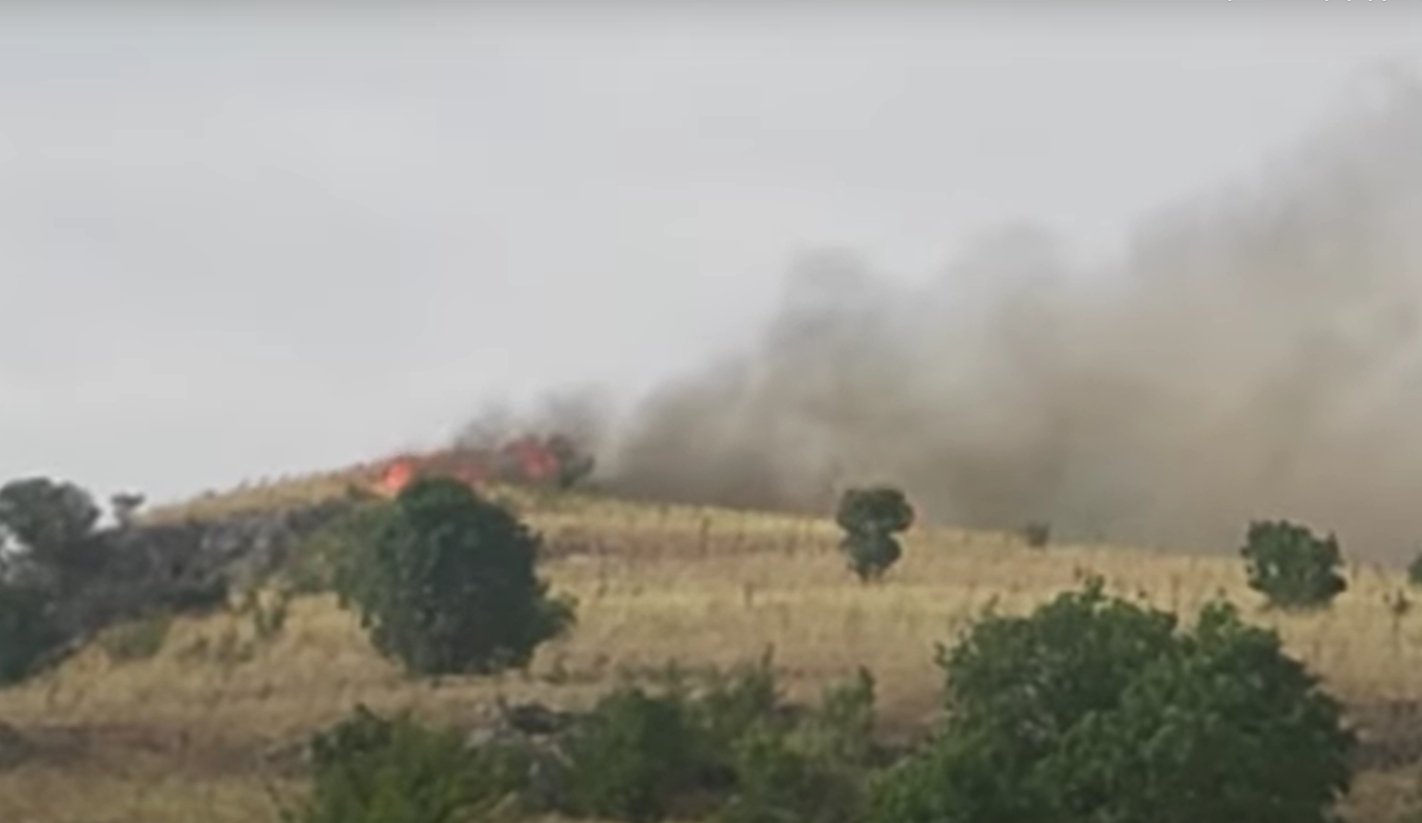 Φωτιά στην Κοζάνη: Πυρκαγιά σε δασική και χορτολιβαδική έκταση έξω από την περιοχή Κοίλα