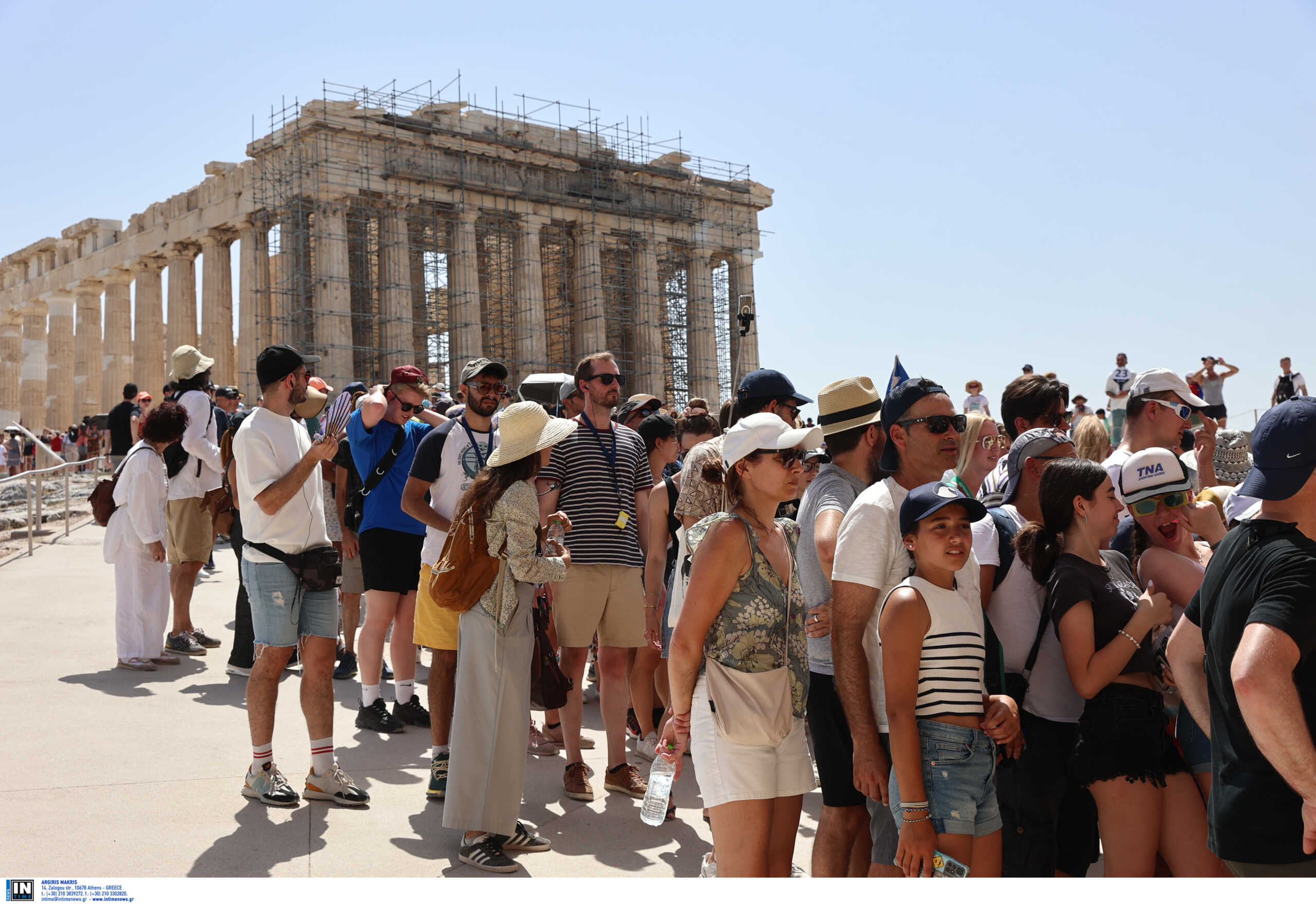 Ακρόπολη: Το ωράριο λειτουργίας αλλάζει αύριο Κυριακή (16/07) λόγω καύσωνα