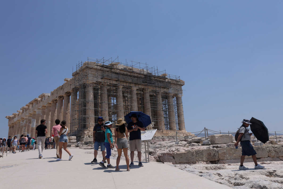 Ακρόπολη: Κλειστή από τις 13.00 μέχρι τις 17.00 την Κυριακή λόγω του καύσωνα