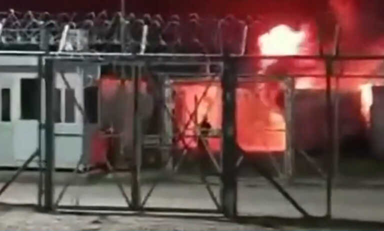Επεισόδια στο Κέντρο Κράτησης Αλλοδαπών στην Αμυγδαλέζα μετά από θάνατο Ινδού - Κρατούμενοι έβαλαν φωτιά