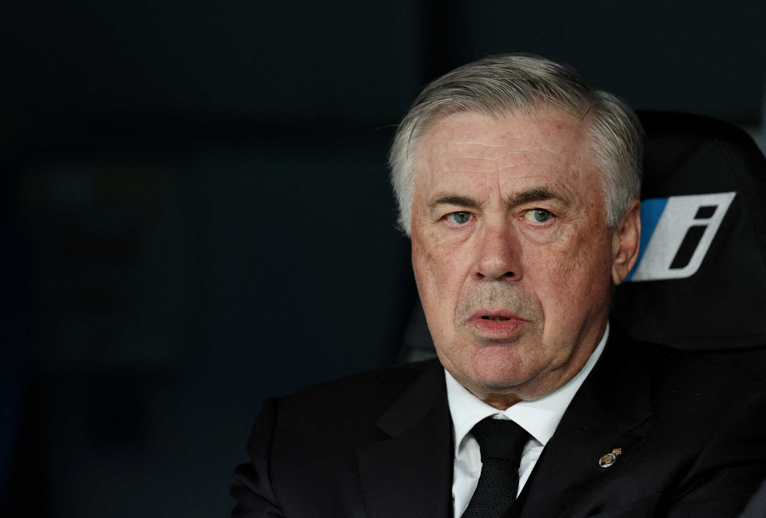 FILE PHOTO: Soccer Football - LaLiga - Real Madrid v Rayo Vallecano - Santiago Bernabeu, Madrid, Spain - May 24, 2023 Real Madrid coach Carlo Ancelotti before the match REUTERS