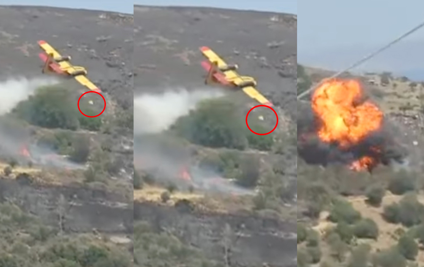 Canadair στην Κάρυστο: Τα αίτια που οδήγησαν στην πτώση