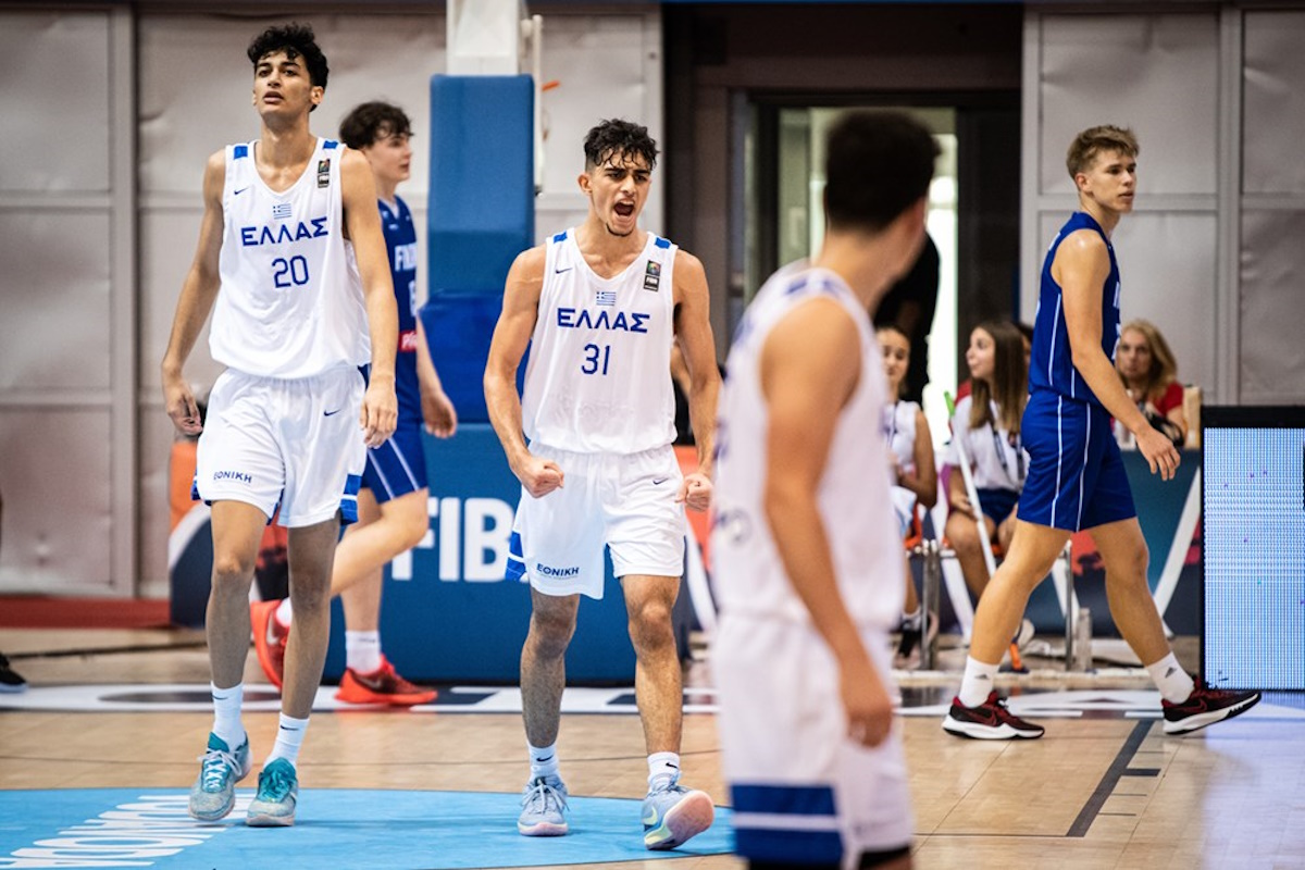Γερμανία – Ελλάδα LIVE Streaming στα προημιτελικά του Eurobasket U18