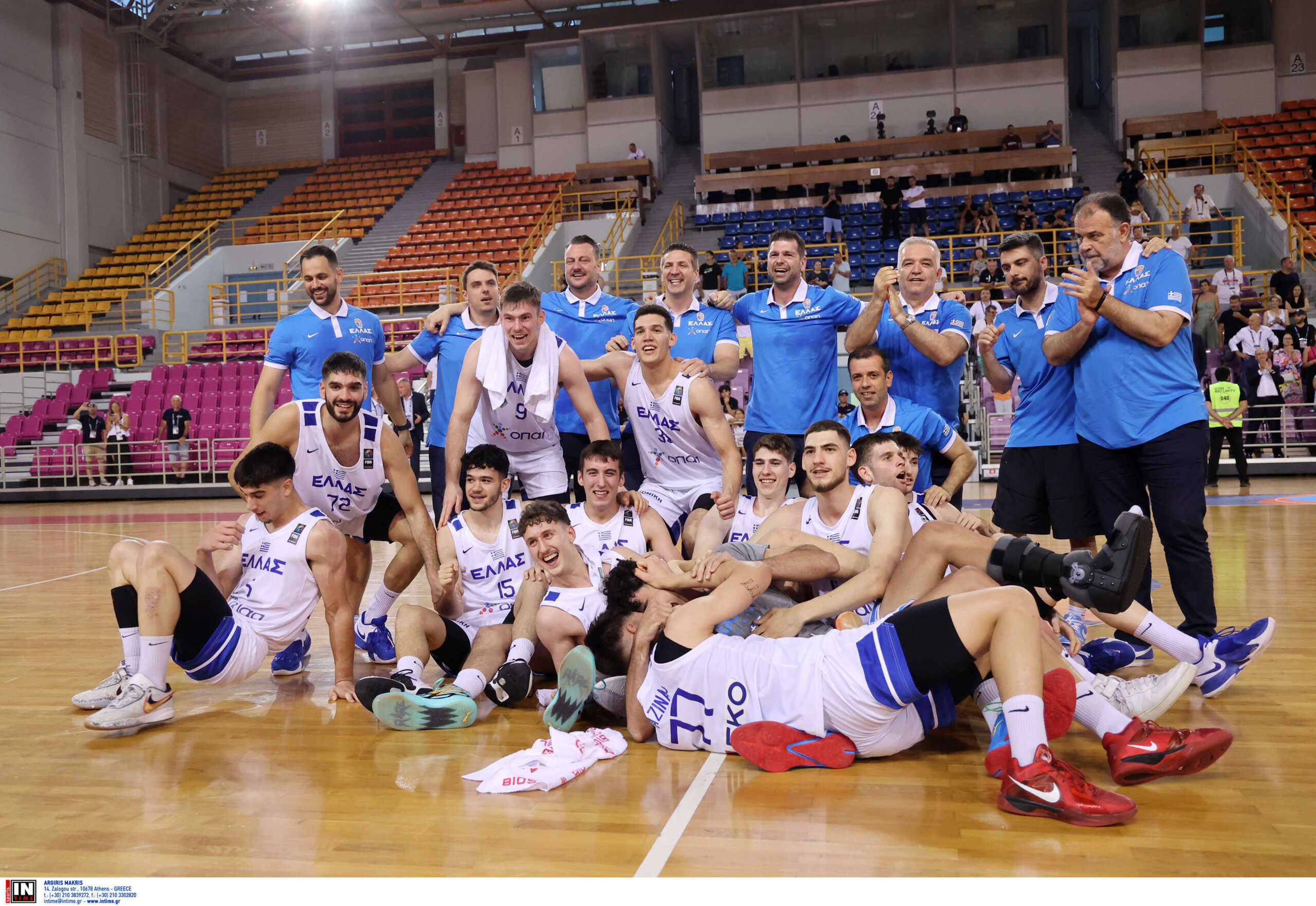 Ελλάδα – Βέλγιο: Τα highlights του μικρού τελικού του Eurobasket U20 και οι πανηγυρισμοί