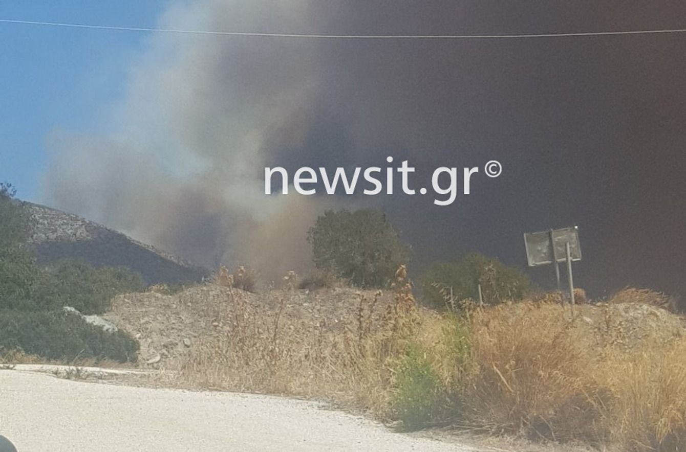 Φωτιά στον Κουβαρά: «Δεν βλέπω μπροστά μου από τους καπνούς» – Συγκλονιστικές μαρτυρίες