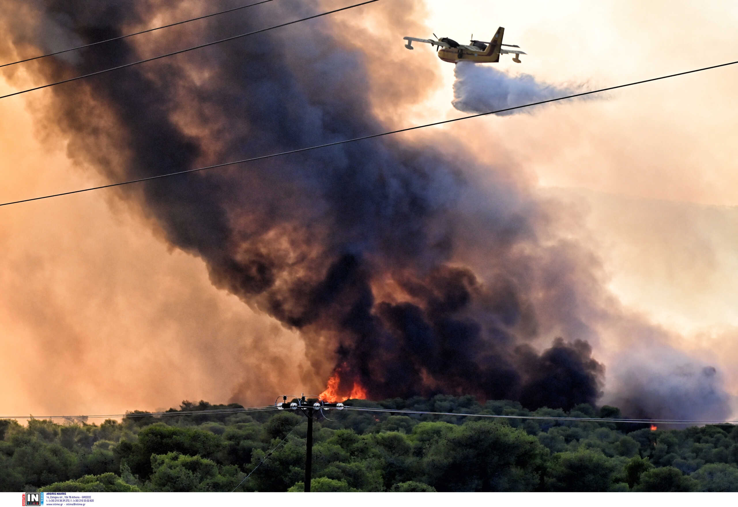 Φωτιές στην Ελλάδα: Ακραίος κίνδυνος πυρκαγιάς αύριο σε 6 Περιφέρειες, σύμφωνα με τον Χάρτη Πρόβλεψης της Πολιτικής Προστασίας