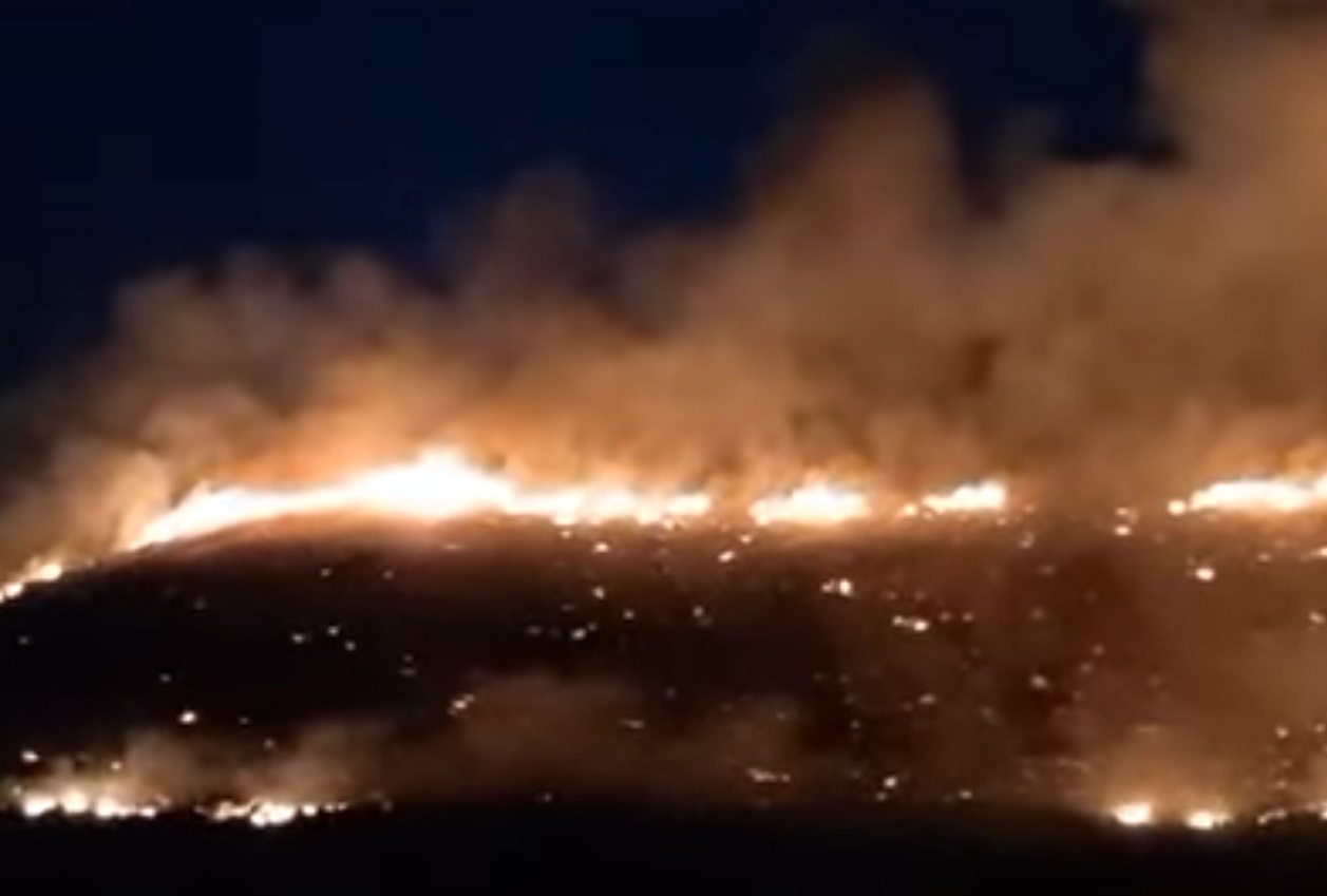Φωτιά στην Εύβοια: Φούντωσαν οι φλόγες στο Αλιβέρι
