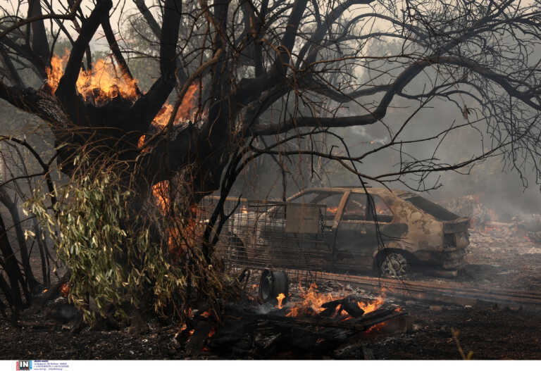 Αναζωπυρώθηκε η φωτιά στη Μάνδρα - Μάχη με τις φλόγες κοντά στη Motor Oil, σε Δερβενοχώρια, Λουτράκι, Μέγαρα