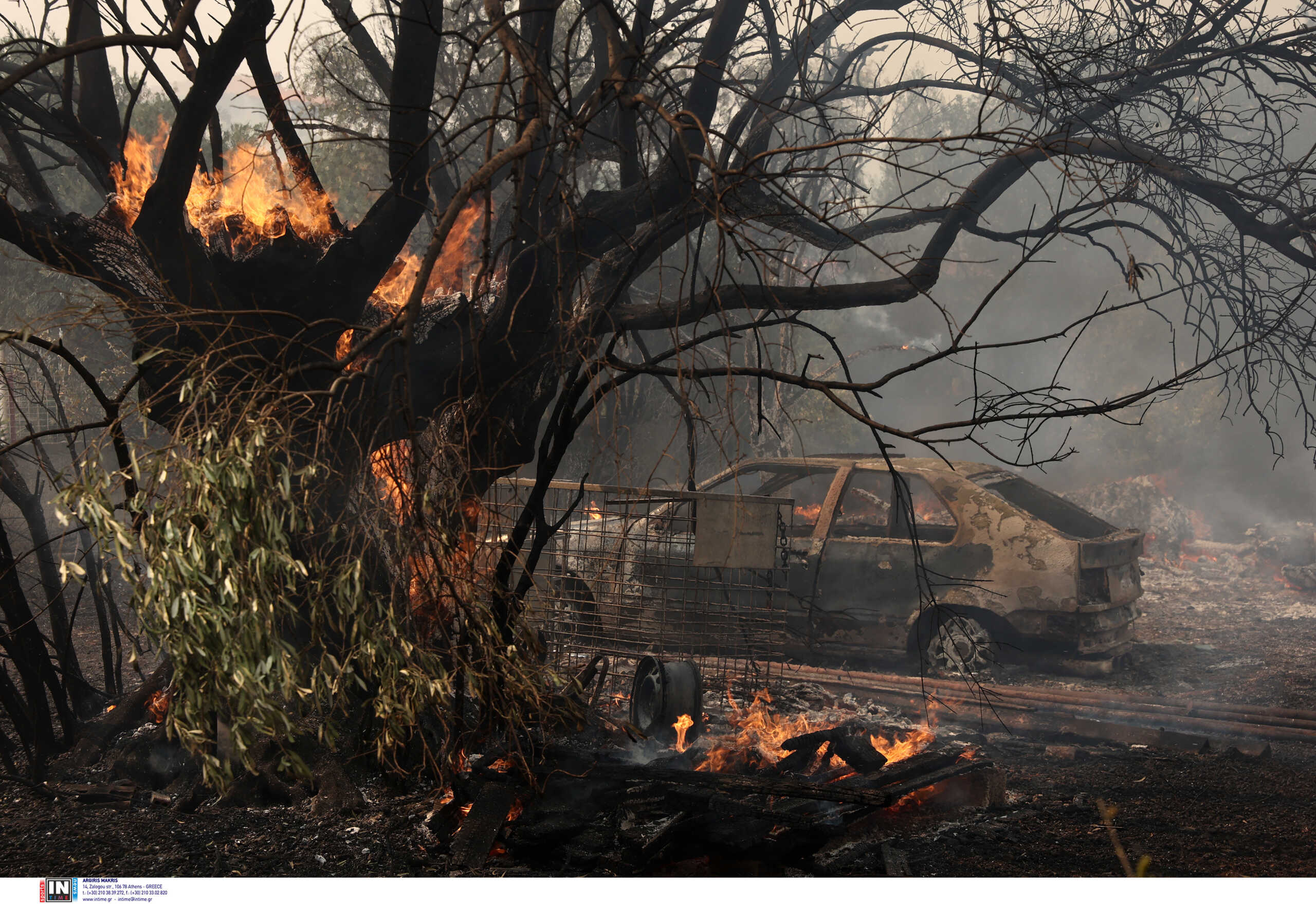 Φωτιά στη Μάνδρα: Αναζωπύρωση στο Μελετάκι – Μάχη κοντά στη Motor Oil σε Δερβενοχώρια, Λουτράκι, Μέγαρα