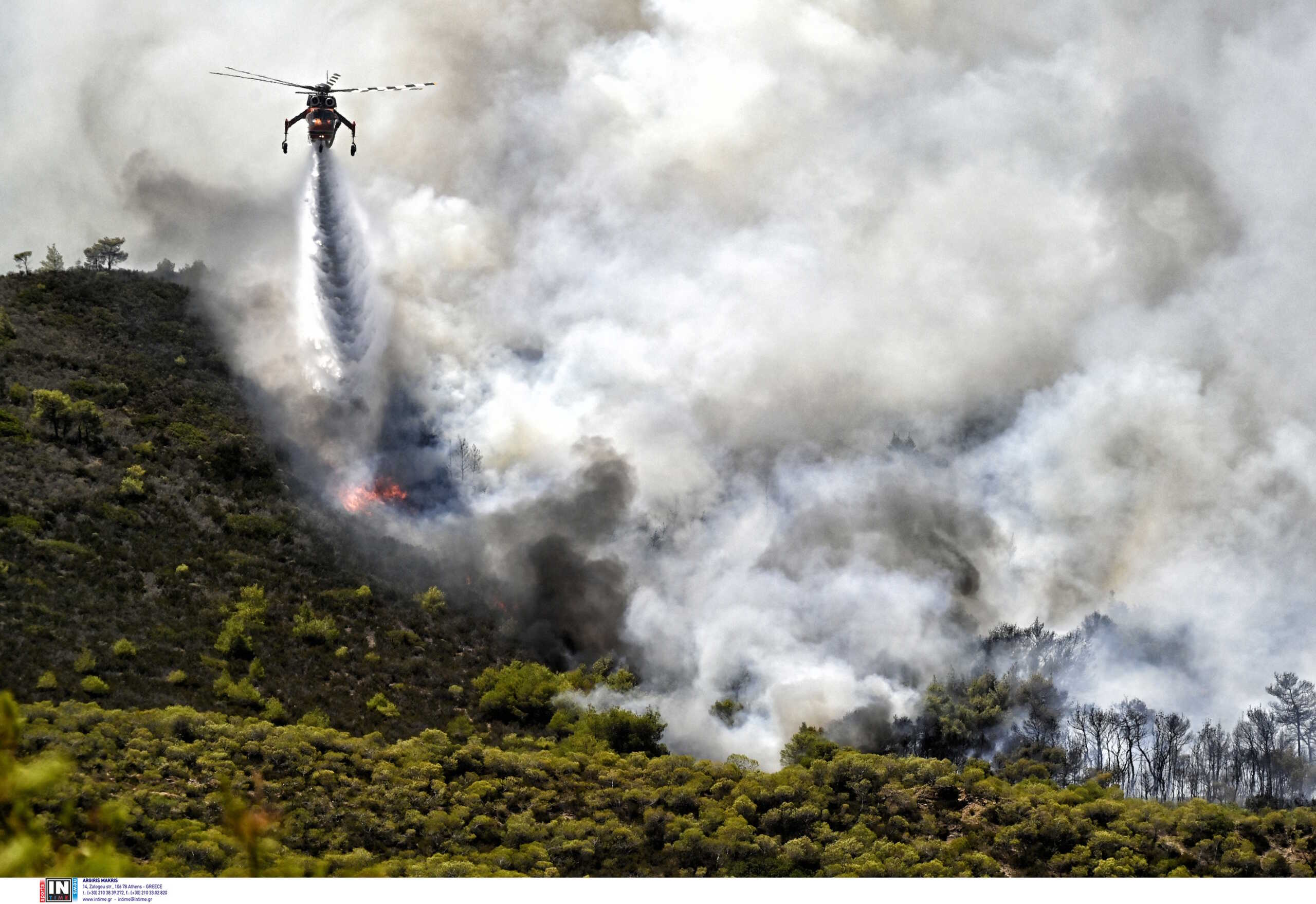 Πολύ υψηλός ο κίνδυνος πυρκαγιάς και σήμερα Τετάρτη σε Αττική, Στερεά Ελλάδα, Πελοπόννησο, Αιγαίο και Κρήτη