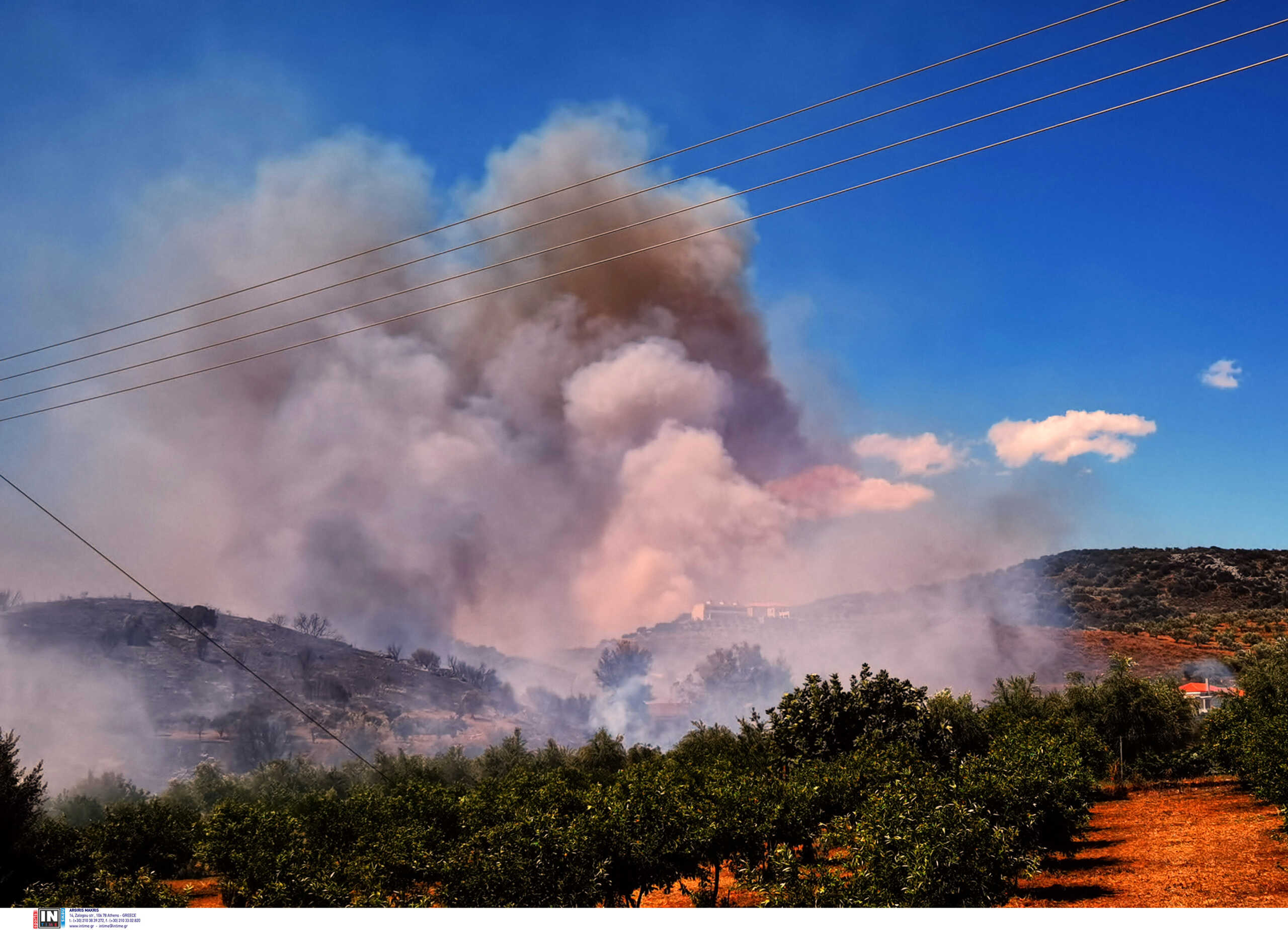 Νησιά Βορείου Αιγαίου και Δωδεκάνησα στη ζώνη πολύ υψηλού κινδύνου πυρκαγιάς για αύριο Σάββατο (08/07)