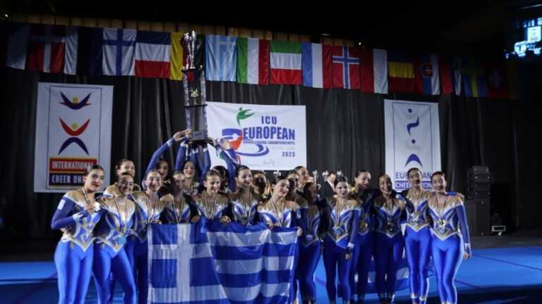 «Σάρωσε» η Ελλάδα στο Ευρωπαϊκό Πρωτάθλημα Τσιρλίντινγκ – Χρυσό μετάλλιο για την κόρη του Νίκου Γκάλη