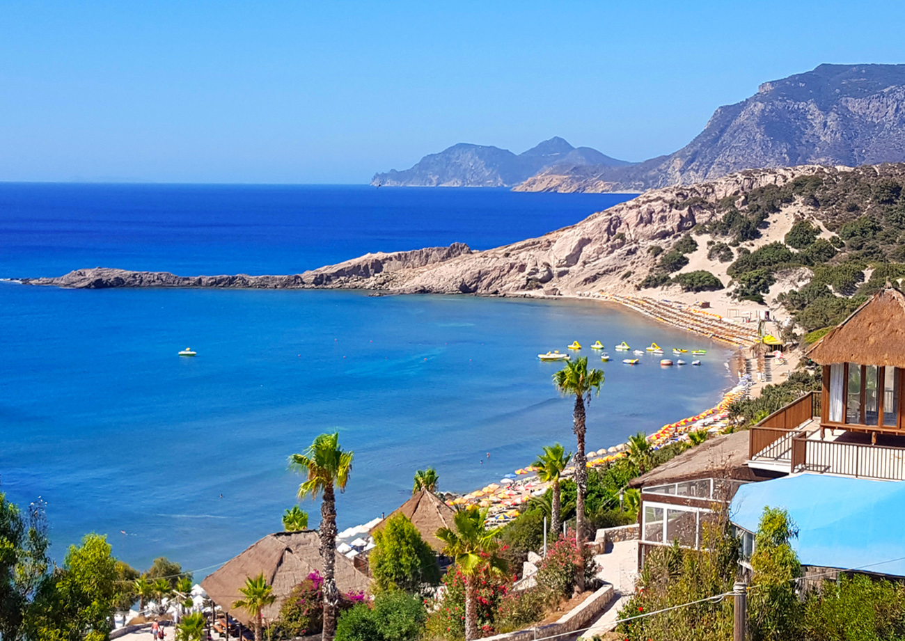 Paradise beach, Kos, Greece