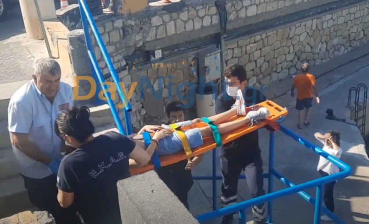 Ηράκλειο: Παιδί έπεσε στο Κούλε και τραυματίστηκε
