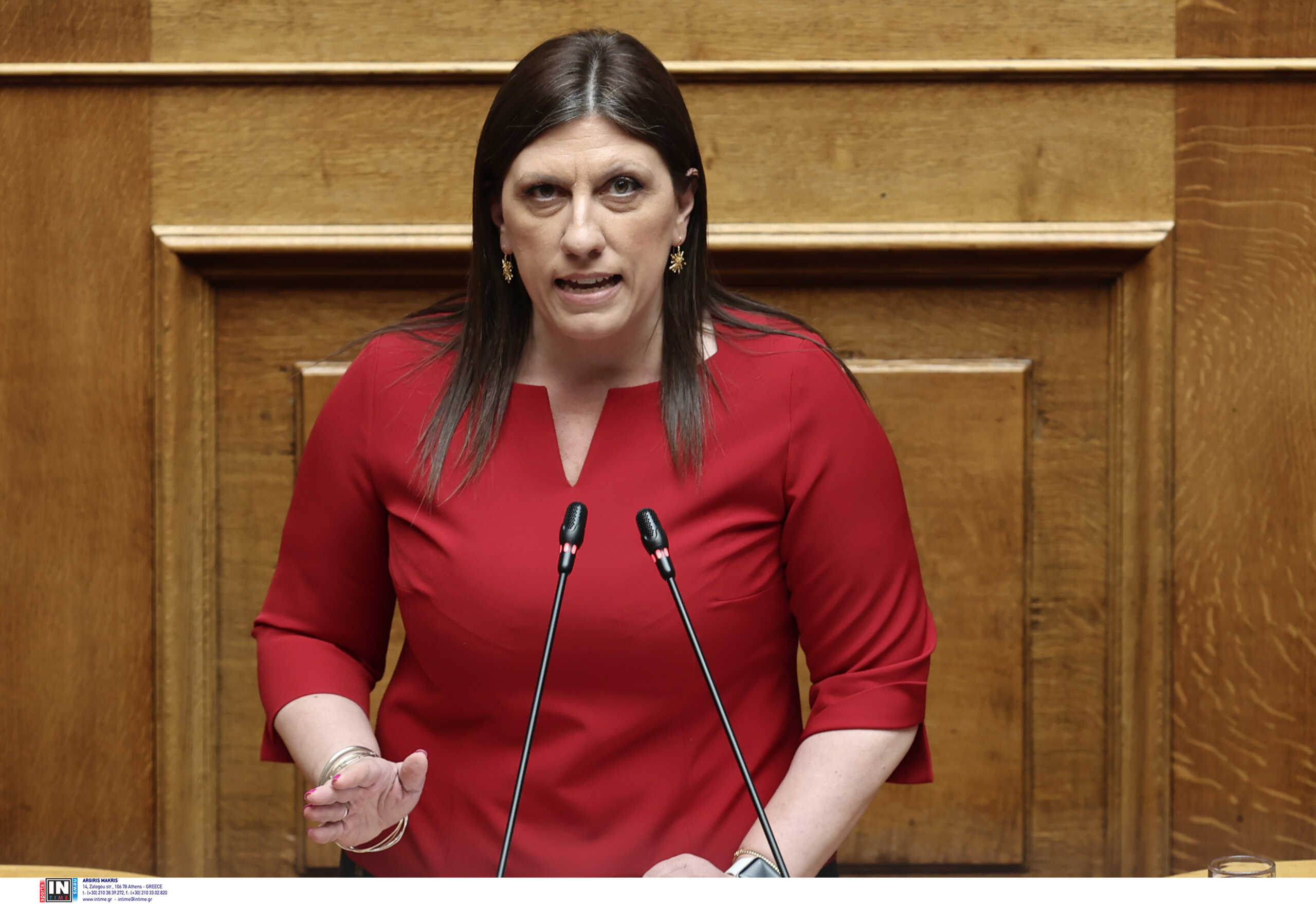 Βουλή – Ζωή Κωνσταντοπούλου: «Οι 10 λόγοι που δεν δίνουμε ψήφο εμπιστοσύνης – Αλαζονεία από την κυβέρνηση»