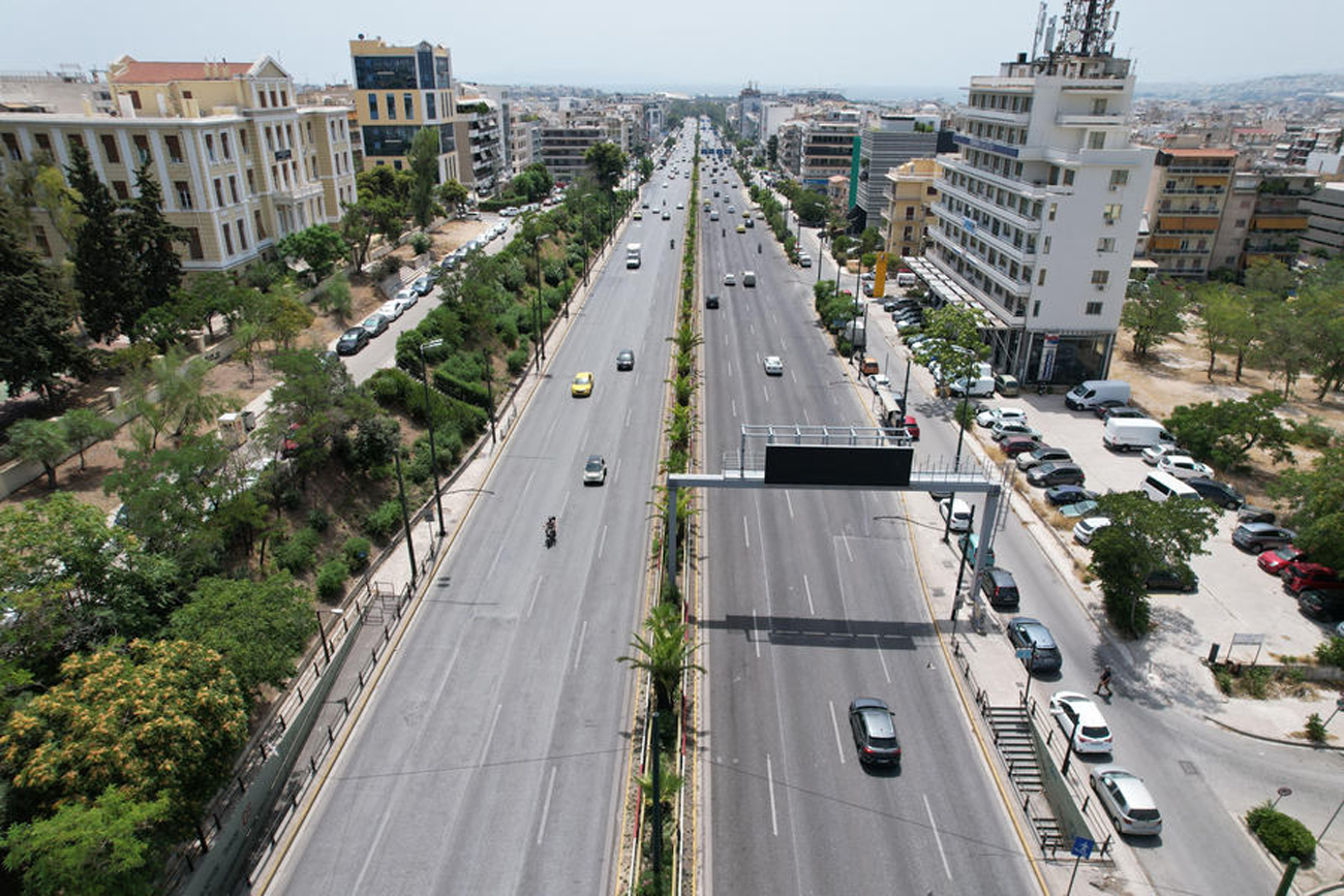 Έργα στη λεωφόρο Συγγρού κάθε βράδυ 21:00 με 06:00 έως τις 10 Αυγούστου