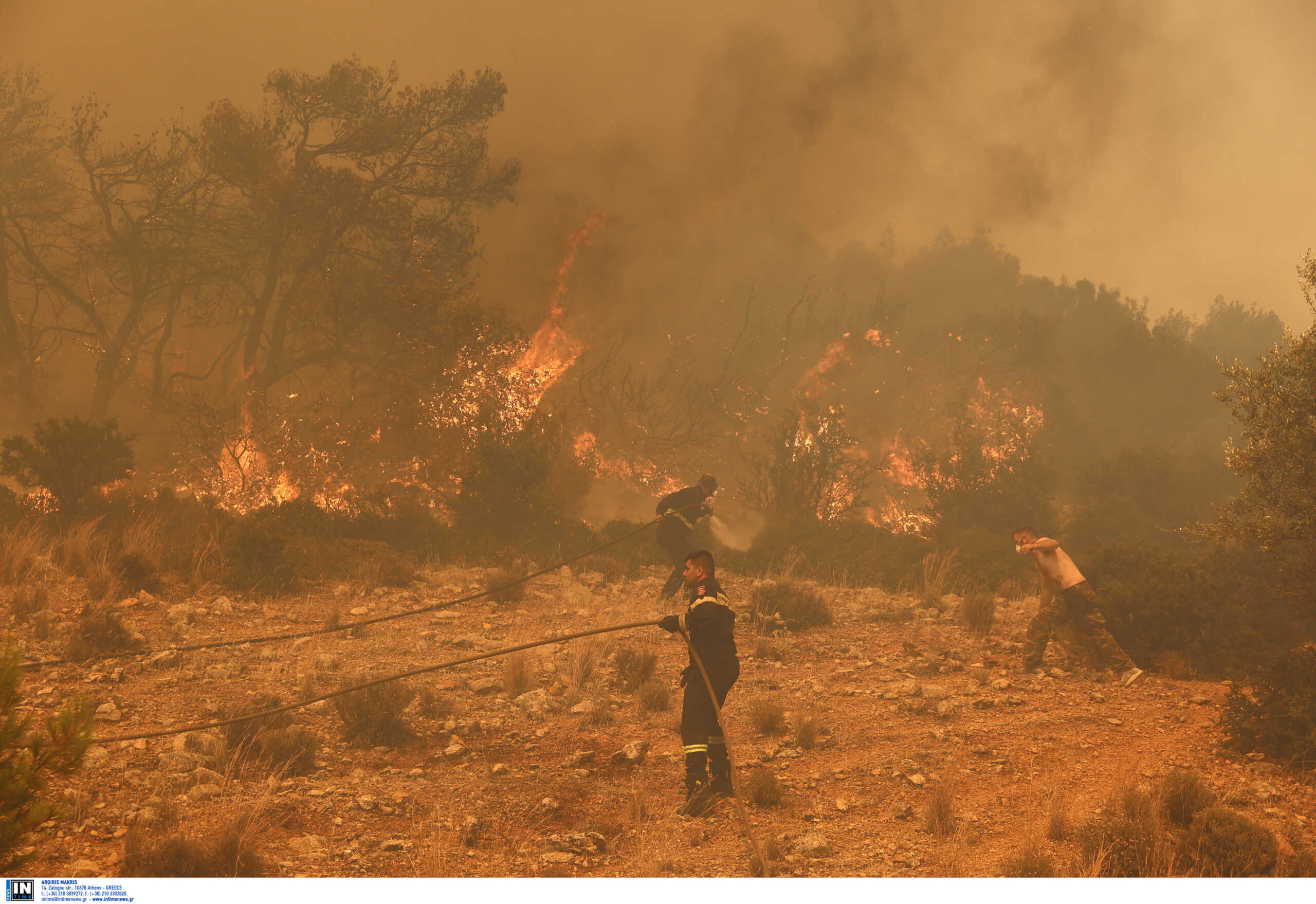 Η καταστροφική φωτιά και οι στιγμές αγωνίας – Βίντεο από go-pro κάμερα πυροσβέστη