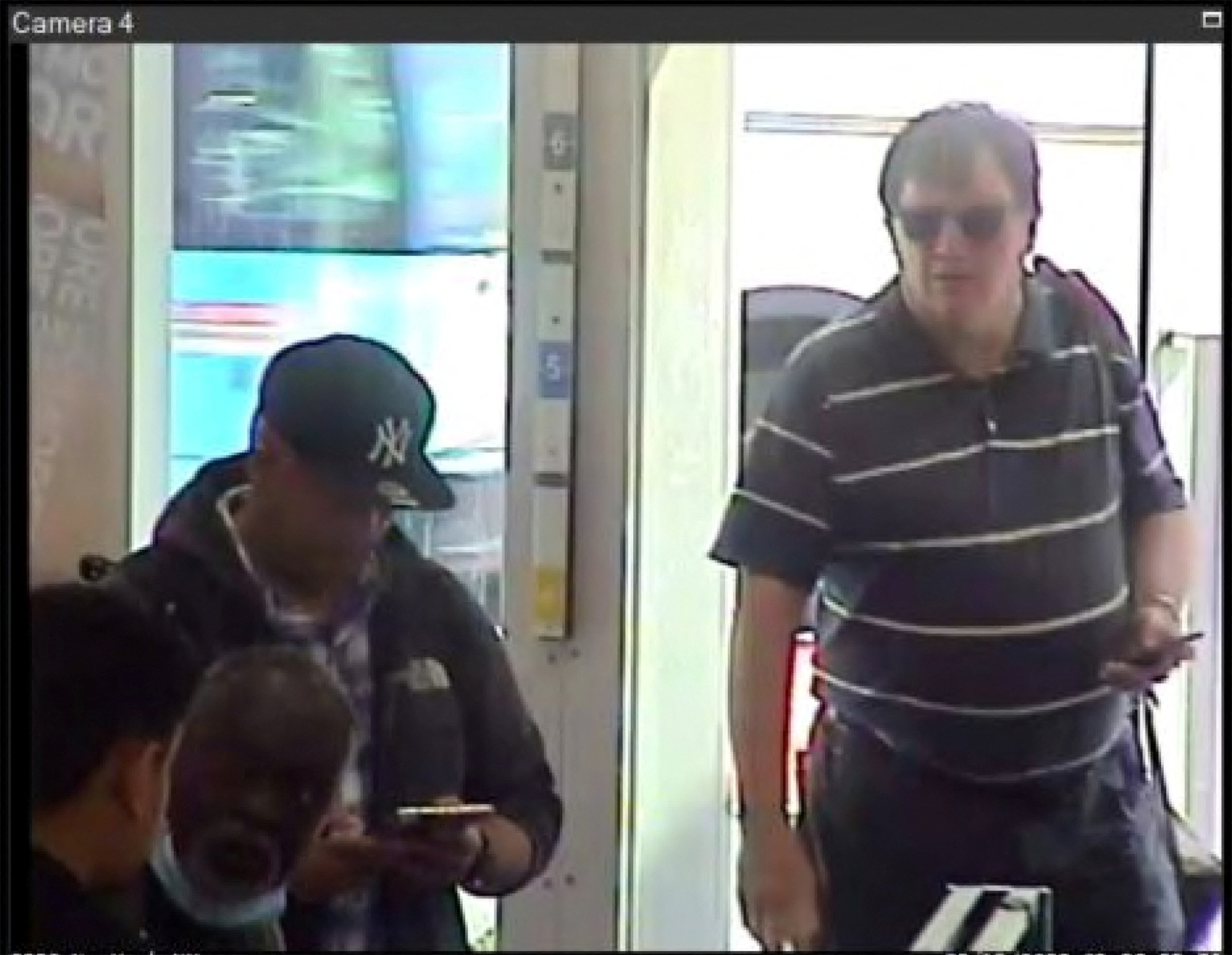 A man described in a bail application as Gilgo Beach murder suspect Rex A. Heuermann appears in a still image from surveillance video in a cellphone store in the New York City borough of Manhattan, New York, U.S. May 19, 2023. Suffolk County Court