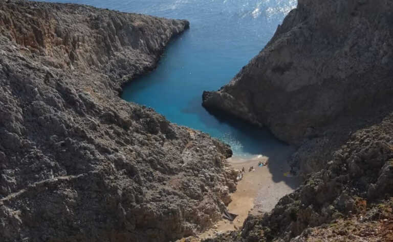 Σεϊτάν Λιμάνια: Η εξωπραγματική παραλία της Κρήτης
