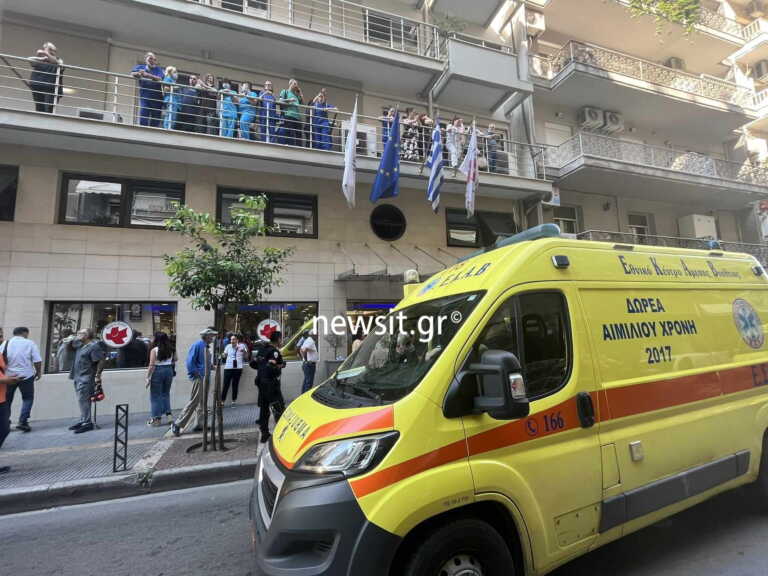 Φωτιά σε κλινική στο κέντρο της Θεσσαλονίκης - Απομακρύνονται οι ασθενείς, στο νοσοκομείο μία έγκυος