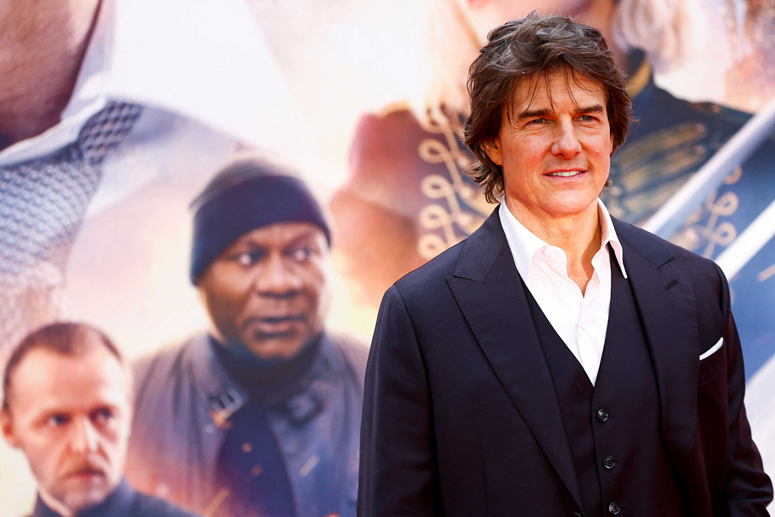 Cast member Tom Cruise attends the U.K. Premiere of 'Mission: Impossible - Dead Reckoning Part One' at the Odeon Luxe, London, Britain, June 22, 2023. REUTERS