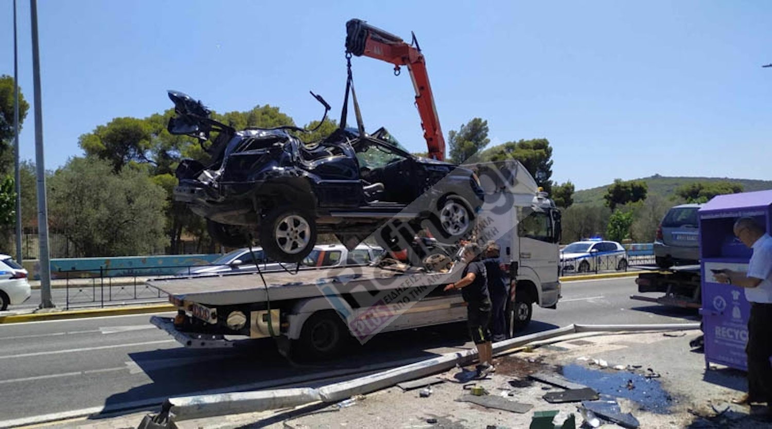 Ραφήνα: Τροχαίο στη Λεωφόρο Μαραθώνος – Νεκρός και σοβαρά τραυματίας στελέχη του Πολεμικού Ναυτικού